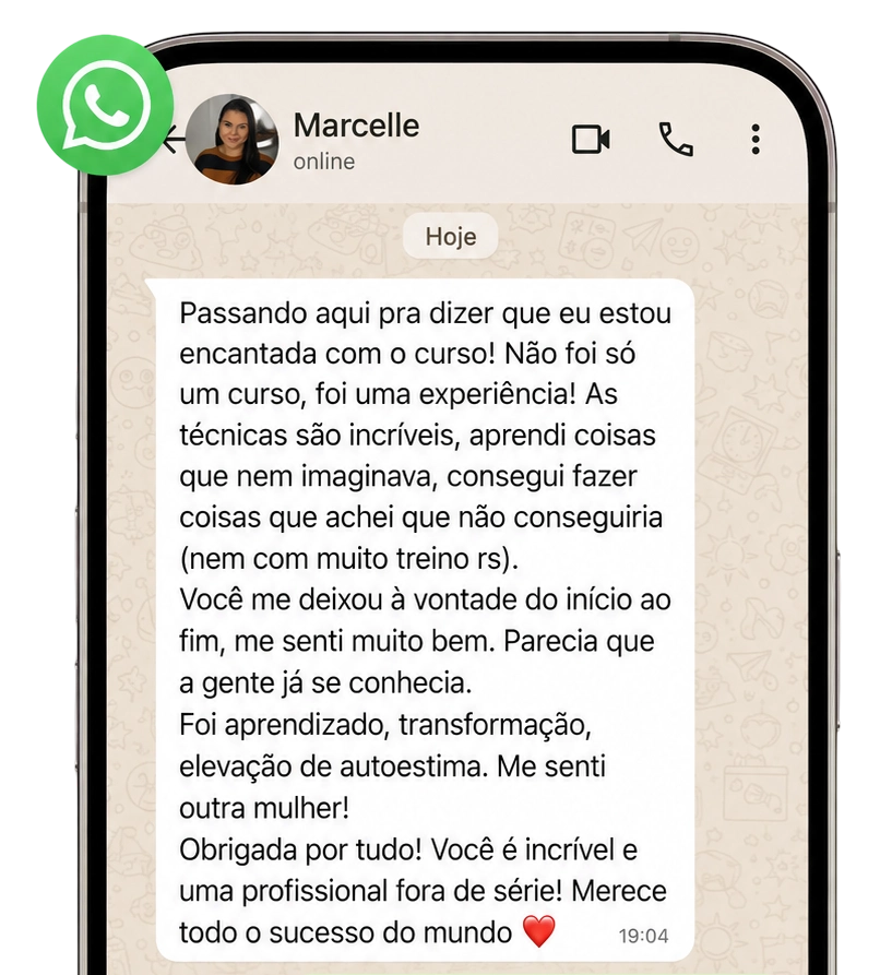 A Maquiagem da Sua Beleza 22 feedback marcelle