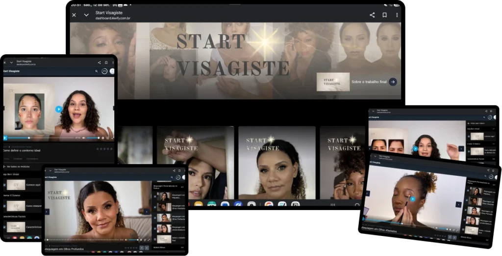 Start Visagiste 5 mockup curso start visagiste